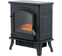 BeModern Colman 19356 Log Effect Electric Stove - Black, Black