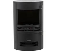 BeModern Tunstall 02757X Log Effect Electric Stove - Black, Black