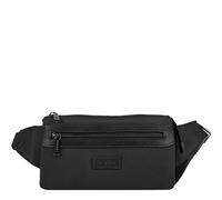 Bemon Enzo Men's Nylon Waist Banana, 14 x 24 x 6 cm, Black, Men's Nylon Banana