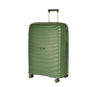 BEMON Expandable Suitcase 76 cm Paris, Green, 76cm, Suitcase