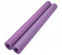 Bemonew 2PCS Jumbo Pool Noodles, Hollow Epe Pearl Cotton Foam Pool Noodles for Swiming Pools, Backyard Toy, Purple, 2.56 X 59.06 Inch