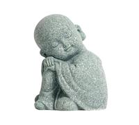 Bemonew Baby Buddha Statue, Sleeping Buddha, Monks Figurine Decor Sandstone, Sculptures Home Décor Creative Dolls for Zen Buddhism Ornaments Delicate Buda Tiny