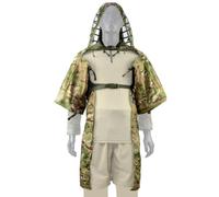 Bemonew Camo Poncho, Lightweight Breathable Ghillie Suit Add-on For Hunting & Use, Camouflage
