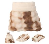 Bemonew Cat Sleeping Bag, Self Warming Plush Cat Nest, Multi-functional Washable Hideout Cave for Kitten and Small Dog