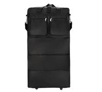 Bemonew Collapsible Luggage with Wheels Waterproof 3-Tier Collapsible Luggage, Foldable Suitcase, Expandable Travel Bag with Handle and Strap