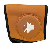 Bemonew Dog Ear Cover Dog Ear Muffs Noise Protection, 28dB Cover, Adjustable No Flap Ears Wraps for Dogs, Anxiety Relief for Fireworks & Thunderstorms, Orange M