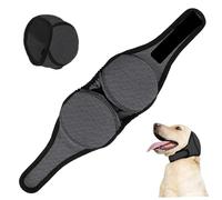 Bemonew Dog Ear Muffs Noise Protection Dog Ear Muffs, Extra Thick Protectors with Enhanced Coverage, Calming Hood for Swimming, Bathing, Drying, Travel, M