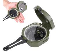 Bemonew Lensatic Compass High Accuracy Shockproof Navigation Tool for Hiking & Camping