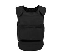 Bemonew Outdoor Safety Vest, Protective Clothing, Protective Jacket, No Plate, Black