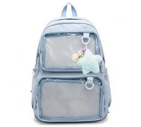 Bemonew Pin Backpack Ita Backpack, Kawaii with Pin Display Windows for Anime & Cosplay Ita Bags with Star Charm & Spacious Compartment for School, Travel
