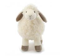 Bemonew Sheep Stuffed Animal, Sheep Plush Cuddly Toy - Ultra-soft Stuffed Lamb Plush Companion For Kids, White, 22cm