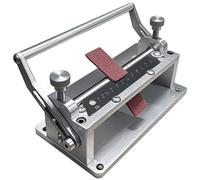 Bemonew Skiving Machine Manual Leather Skiver Machine, Leather Splitter - Metal-bodied Adjustable Tool For Cowhide, Vegetable-tanned & Cordovan