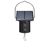 Bemonew Wind Spinner Motor Solar Wind Spinner Motor with Hook, Solar Powered Rotating for Windchimes Quiet Smooth Rotating for Patio Outdoor