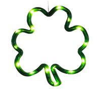 Bemonew Window Lights 3 Pack Window Lights, St. Patrick's Day Hanging with Suction Cups for Irish Holiday Home Party Decorations