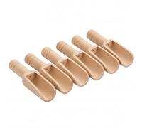 Bemonew Wooden Scoops for Jars Bath Salt Scoop, 6PCS Mini Wooden Spoons Japanese style Scoops for Jars, Salt Tea Milk Powder Coffee Sugar 2.95x0.94 inch