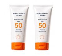 Bemotrizinol Sunscreen SPF 50, Broad Spectrum SPF 100, Face & Body Sun Care, Lightweight Invisible Finish, Water & Sweat Resistant, Fast-Absorbing Daily Skin Care Formula For All Skin Types