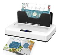 BEMPUS Thermal Binding Machine, 500 Sheets Capacity, No Preheat Time, Digital Touch Panel with Air Cooling, Electric Binder for A4/A5/Letter Size Business Documents, Office and Home Projects