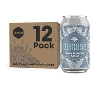 Bemuse Hops Infused Sparkling Non-Alcoholic Mead (Pack, 12)