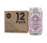Bemuse Wild Raspberry Sparkling Non-Alcoholic Mead (Pack, 12)