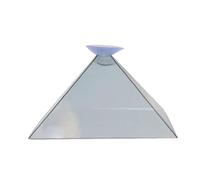 Bemvp 2 Pcs 3d Hologram Pyramid Display Projector Video Stand Universal for Mobile Phone