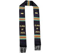 Bemvp Black Graduation Sash African Graduation Stole Adult Graduation Shawl for High School College Graduates Party Decoration
