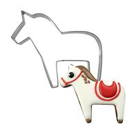 Bemvp Cookie Cutter Mold Stainless Steel Horse Model Cookie Stamp Gingerbread Man Shape Cake Decorative Mold Biscuit Pastry Baking Mould