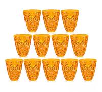 Bemvp Mini Skull Mug 12 Pieces Halloween Shot Glasses with Spooky 3d Skull Shape Party Tableware Halloween Skull Coffee Mug Drink Accessories