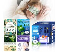 BeMyLady 20PCS Self Heating Eye Mask for Dark Circles and Puffiness Soothing Headache Relief, Steam Eye Masks for Sleeping,Puffy Eyes,Travel Essentials,Bedroom Accessories (Mixed)