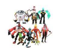 Ben 10 Action Figure 9pcs 5" PVC Doll Set Play Toy Model Gift