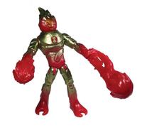 Ben 10 Action Figures Metallic Theme - Heatblast