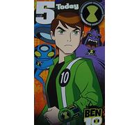 Ben 10 Alien Force - Age 5 Birthday Card - 5th