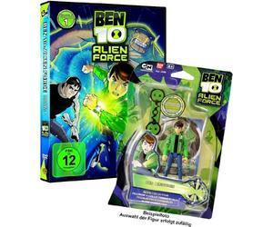 Ben 10 Alien Force - Staffel 1 / Vol. 1 inkl. Bandai Actionfigur