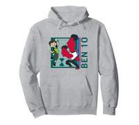 Ben 10 Ben 10 Pullover Hoodie, Adult Unisex, Heather Grey, XX-Large
