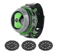 Ben 10 Omnitrix Watch,Kids Projection Watch with Projector Projection Action Figure Model Adjustable Ben 10 Omnitrix ProjectionWatch with 30 Transforming Images for Children Christmas Birthday Gifts