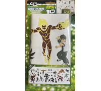 BEN 10 SELF ADHESIVE AND REMOVABLE 28 PACK WALL STICKERS