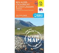 Ben Alder, Loch Ericht & Loch Laggan Map | Weatherproof | Dalwhinnie | Ordnance Survey | OS Explorer Active Map OL50 | Scotland | Walks | Hiking | Maps | Adventure: 1 (OS Explorer Map Active)