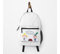 Ben and Holly 15-inch Backpack - School & Travel Bag, Durable Polyester, Spacious Main Compartment, Anti-Theft Pockets, Padded Adjustable Straps