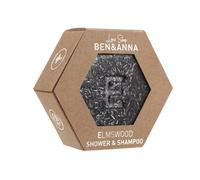 BEN&ANNA Love Soap Shower & Shampoo 2-in-1 shampoo and shower gel bar Elm Wood 60 g