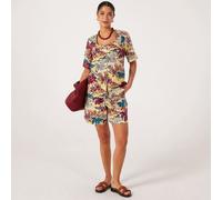 Ben De Lisi Studio 70 Printed Top SKETCHED TROPICAL SIZE 10