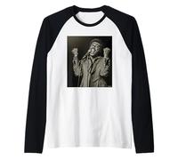Ben E King Soul R&B The Drifters Singer By Dick Barnatt Raglan Baseball Tee