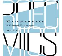 Ben Fine Microeconomics: A Critical Companion Paperback Book Ben Fine Multicolor
