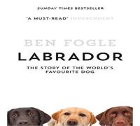 Ben Fogle Labrador Paperback Book Ben Fogle Multicolor