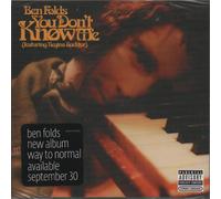 Ben Folds You Don't Know Me US CD single CD5 88697370212 Epic 2008