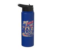Ben Franklin Crossed Over Everyone Liberty and Handles Stainless Steel Insulated Water Bottle