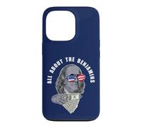 Ben Franklin funny All about the Benjamins Case for iPhone 13 Pro