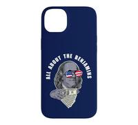 Ben Franklin funny All about the Benjamins Case for iPhone 14 Plus