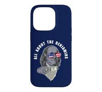Ben Franklin funny All about the Benjamins Case for iPhone 14 Pro
