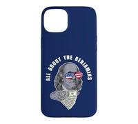Ben Franklin funny All about the Benjamins Case for iPhone 15 Plus