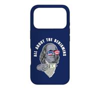 Ben Franklin funny All about the Benjamins Case for iPhone 17 Pro
