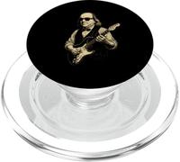 Ben Franklin Playing Guitar Funny 4th of July Retro Vintage PopSockets PopGrip for MagSafe